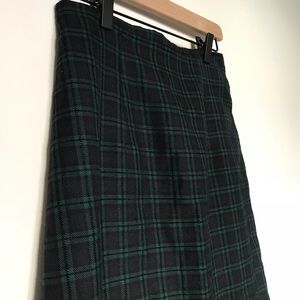 All That Jazz Green 90’s Plaid School Skirt ⚜️